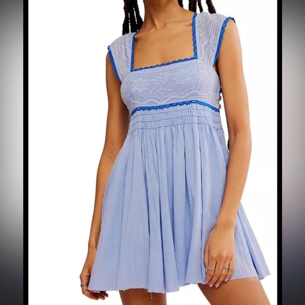 Free People Heartland Mini Dress
